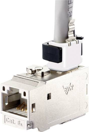 Metz Connect 130B23-E RJ45-Einbaumodul Keystone CAT 6a 1 St.