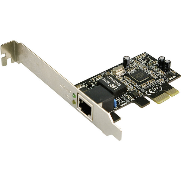 Carte réseau LogiLink PC0029A 1 GBit/s PCI-Express, LAN (10/100/1000 Mo/s)