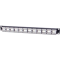Intellinet 513555 24 Port Netzwerk-Patchpanel 483mm (19") CAT 5e 1 HE Bestückt Intellinet 513555 24 Port Netzwerk-Patchpanel 483mm (19") CAT 5e 1 HE Bestückt