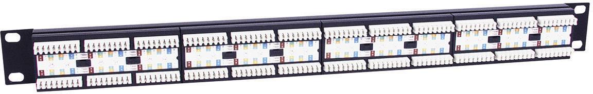 Intellinet 513555 24 Port Netzwerk-Patchpanel 483 mm (19") CAT 5e 1 HE Bestückt