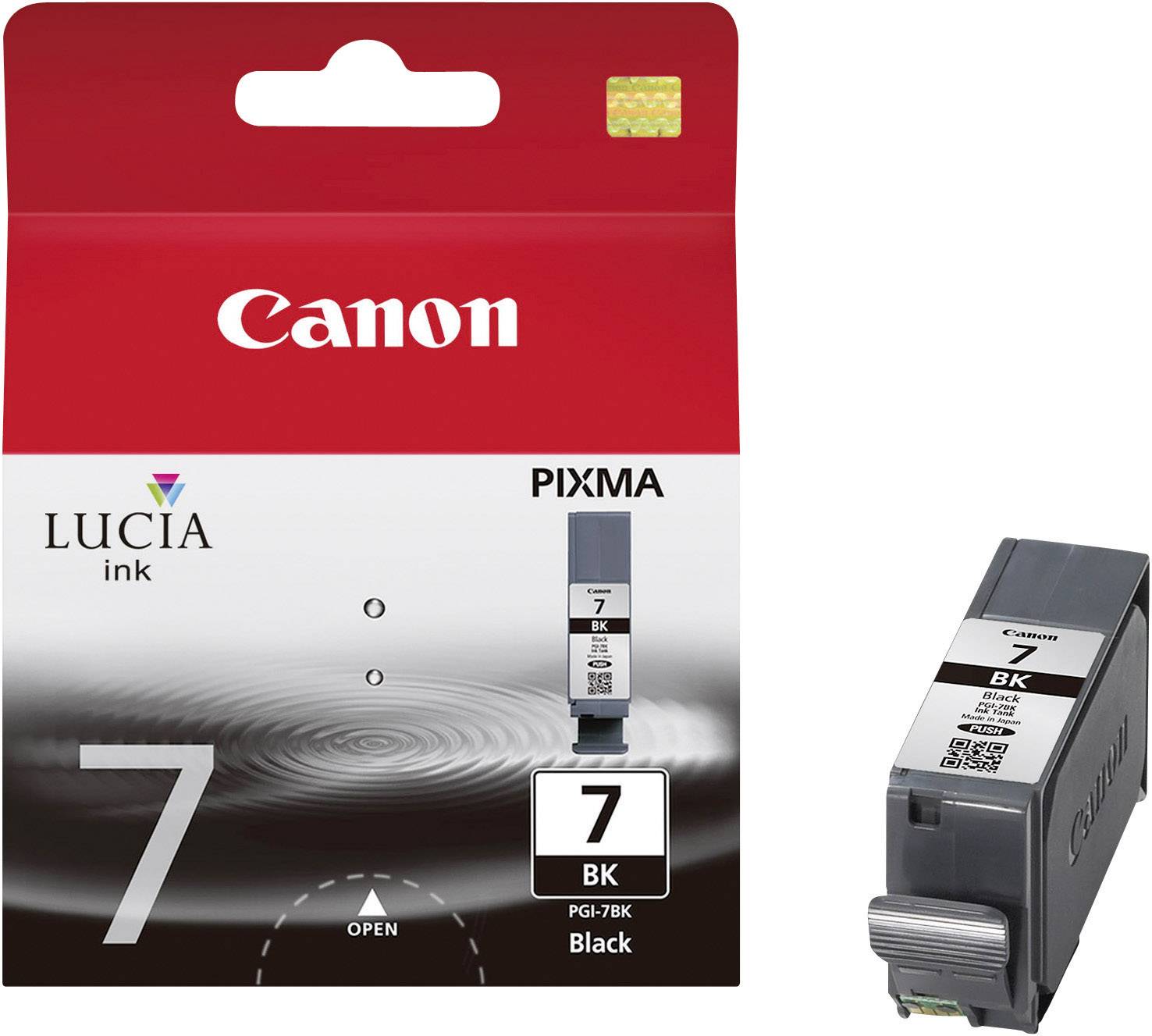 Canon Druckerpatrone PGI-7BK Original Schwarz 2444B001