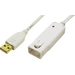LogiLink USB-Kabel USB 2.0 USB-A Stecker, USB-A Buchse 12.00 m Weiß vergoldete Steckkontakte, UL-ze LogiLink USB-Kabel USB 2.0 USB-A Stecker, USB-A Buchse 12.00 m Weiß vergoldete Steckkontakte, UL-ze