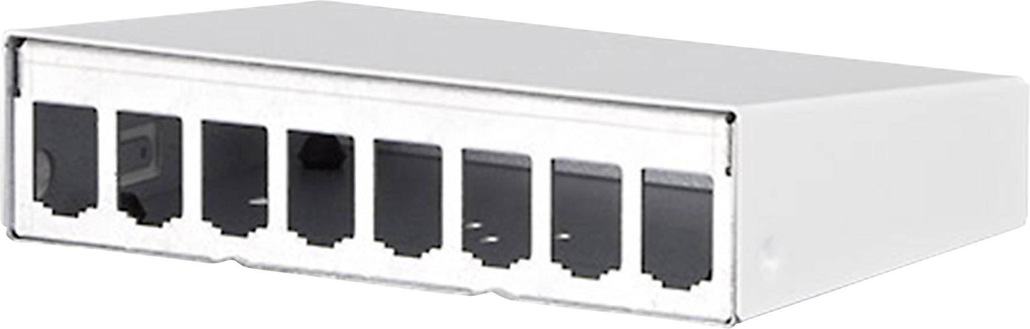 Metz Connect 130861-0802-E 8 Port Netzwerk-Patchpanel Unbestückt 1 HE Unbestückt