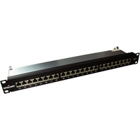 Intellinet 720038 24 Port Netzwerk-Patchpanel 483mm (19") CAT 6 1 HE Bestückt Intellinet 720038 24 Port Netzwerk-Patchpanel 483mm (19") CAT 6 1 HE Bestückt
