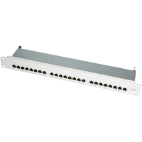 LogiLink NP0040 24 Port Netzwerk-Patchpanel 483mm (19") CAT 6 1 HE Bestückt LogiLink NP0040 24 Port Netzwerk-Patchpanel 483mm (19") CAT 6 1 HE Bestückt