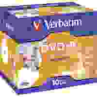 Verbatim 43521 DVD-R Rohling 4.7GB 10 St. Jewelcase Bedruckbar