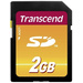 Carte SD Transcend TS2GSDC 2 GB