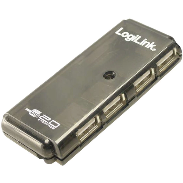 LogiLink UH0001A 4 Port USB 2.0-Hub Grau LogiLink UH0001A 4 Port USB 2.0-Hub Grau