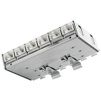 Telegärtner 100006992 6 Port Netzwerk-Patchpanel CAT 6a 3 HE Bestückt Telegärtner 100006992 6 Port Netzwerk-Patchpanel CAT 6a 3 HE Bestückt