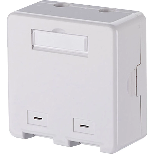 Metz Connect Netzwerkdose Aufputz Unbestückt 2 Port Reinweiß Metz Connect Netzwerkdose Aufputz Unbestückt 2 Port Reinweiß