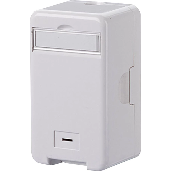 Metz Connect Netzwerkdose Aufputz Unbestückt 1 Port Reinweiß Metz Connect Netzwerkdose Aufputz Unbestückt 1 Port Reinweiß