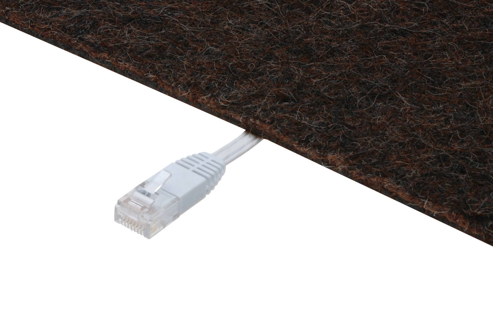 Digitus DK-1511-010F/BL RJ45 Netzwerkkabel, Patchkabel CAT 5e U/UTP 1.00 m Schwarz UL-zertifiziert 1 St.