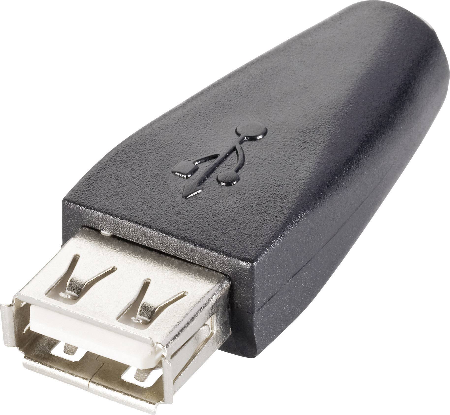 Goobay USB 2.0 Adapter [1x Klinkenbuchse 3.5mm - 1x USB 2.0 Buchse A] 93982