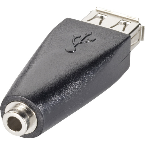 Goobay USB 2.0 Adapter [1x Jack socket 3.5 mm - 1x USB 2.0 port A] 93982