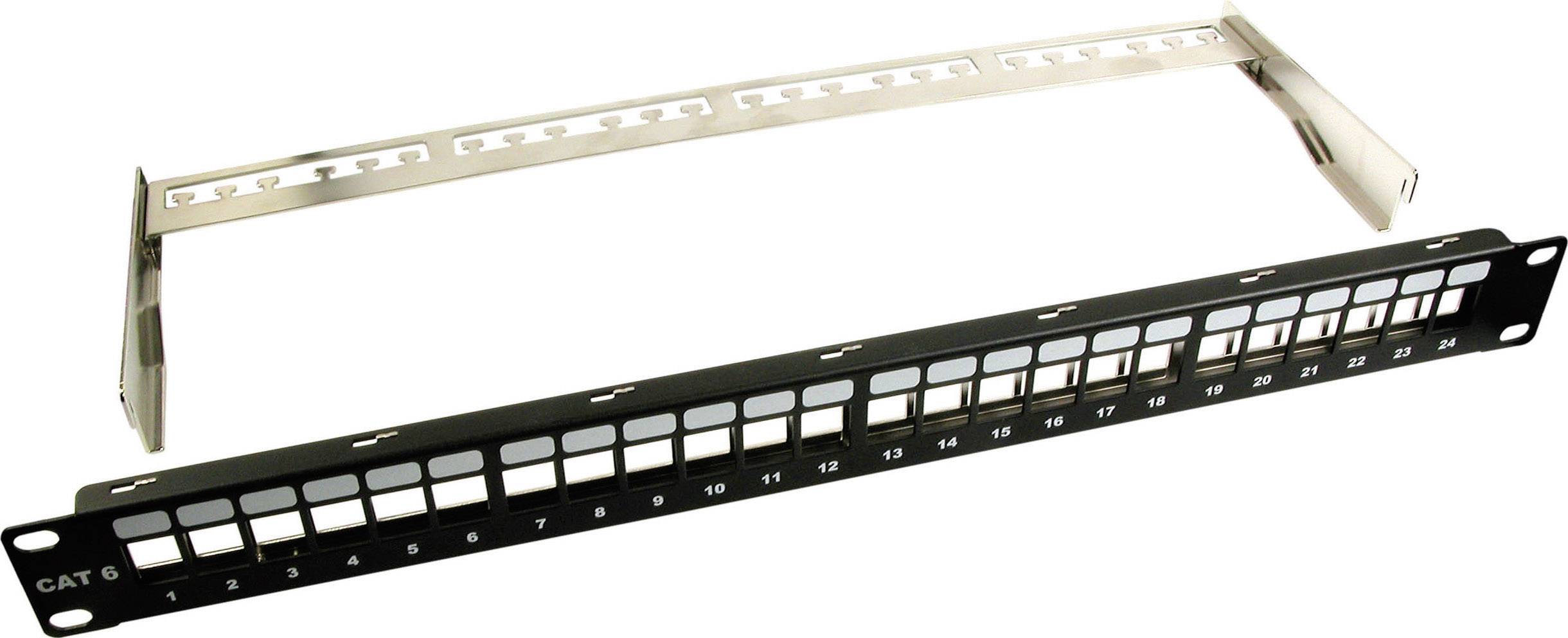 EFB Elektronik 37580.1 24 Port Netzwerk-Patchpanel Unbestückt 1 HE