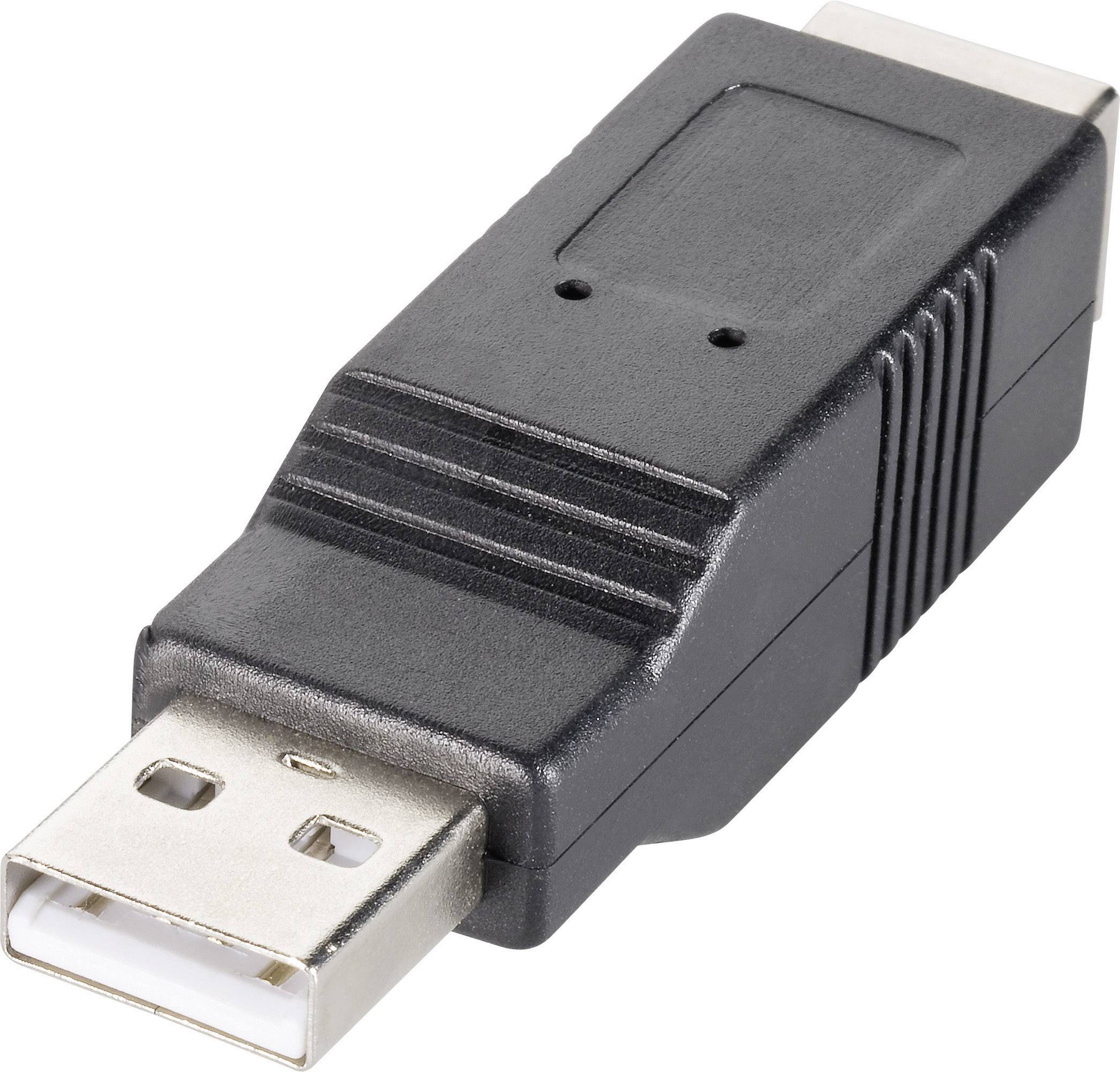 Goobay USB 2.0 Adapter [1x USB 2.0 Stecker A - 1x USB 2.0 Buchse B] 50292