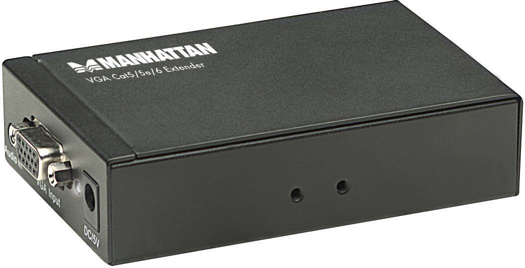 Manhattan 177344 VGA Extender (Verlängerung) über Netzwerkkabel RJ45 300 m