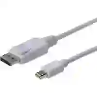 Digitus Mini-DisplayPort / DisplayPort Adapterkabel Mini DisplayPort Stecker, DisplayPort Stecker 2.00m Weiß AK-340102-020-W Digitus Mini-DisplayPort / DisplayPort Adapterkabel Mini DisplayPort Stecker, DisplayPort Stecker 2.00m Weiß AK-340102-020-W
