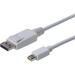 Digitus Mini-DisplayPort / DisplayPort Adapterkabel Mini DisplayPort Stecker, DisplayPort Stecker 2