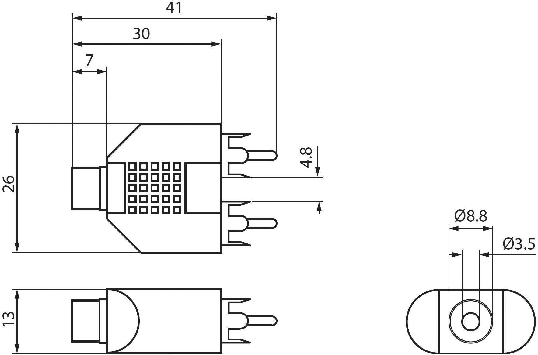 Goobay 11875 11875 Cinch / Klinke Audio Y-Adapter [2x Cinch-Stecker - 1x Klinkenbuchse 3.5 mm] Schwarz