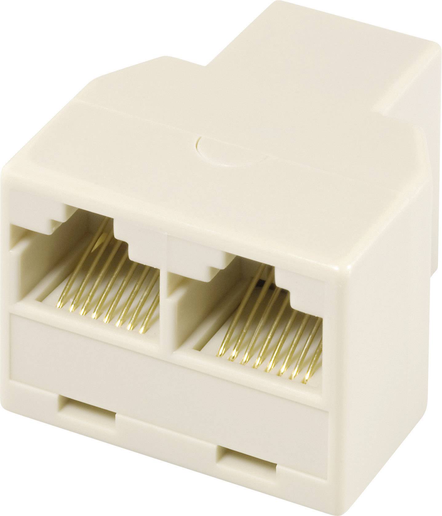 EFB Elektronik RJ45 Netzwerk Y-Adapter CAT 5e [2x RJ45-Buchse - 1x RJ45-Buchse] Metall