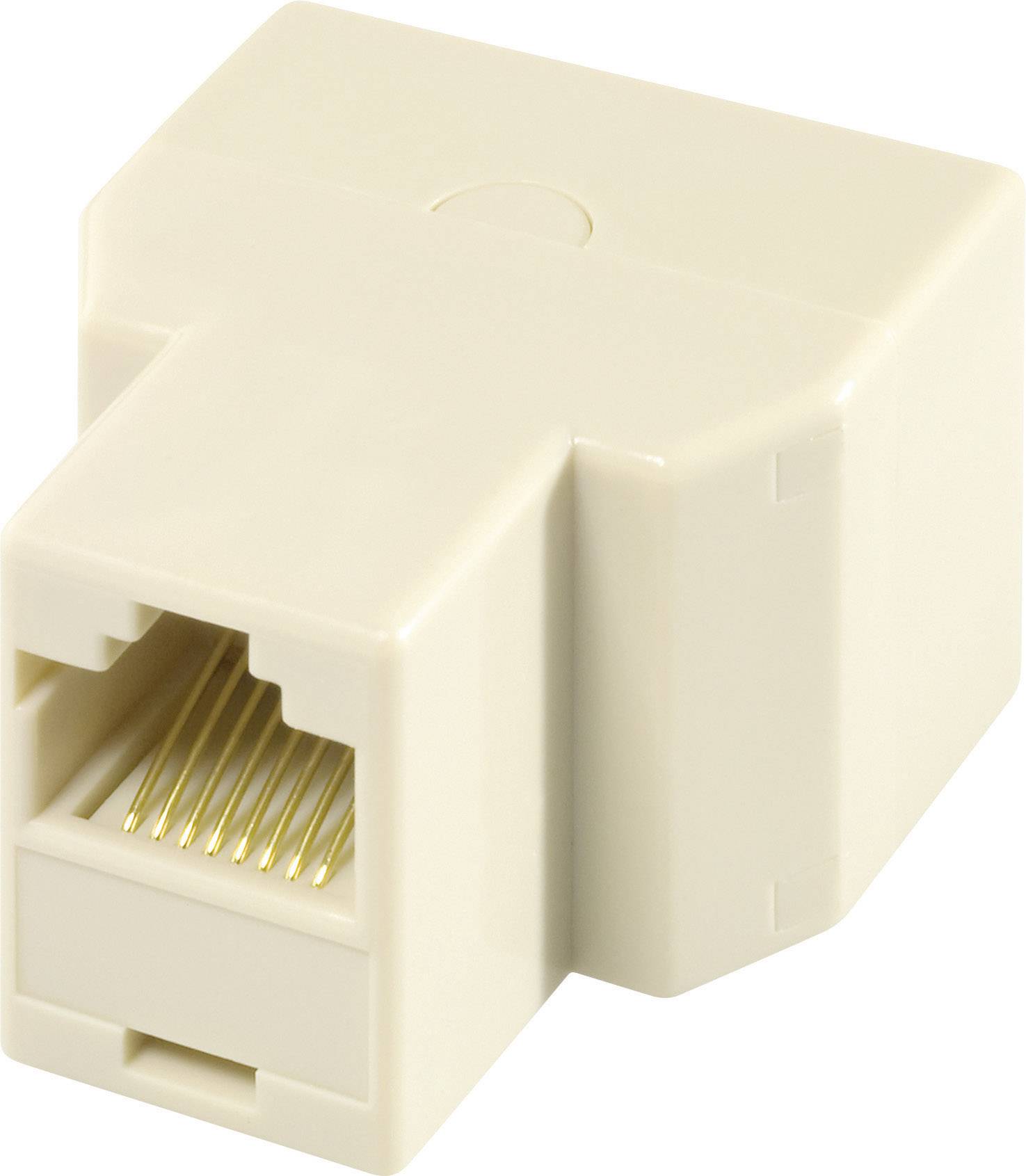 EFB Elektronik RJ45 Netzwerk Y-Adapter CAT 5e [2x RJ45-Buchse - 1x RJ45-Buchse] Metall