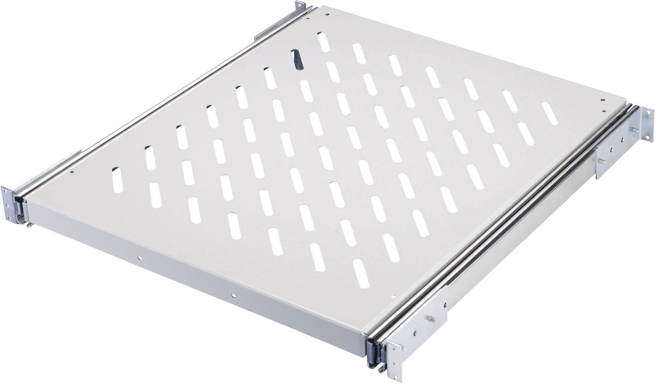 Rittal 7000.625 19 Zoll Netzwerkschrank-Geräteboden 0.5 HE variable Befestigungsschienen Geeignet für Schranktiefe: ab 600mm Grau