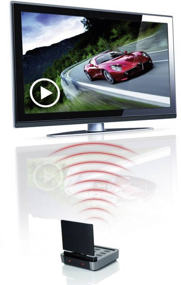 One For All SV 1730 Composite AV-Funkübertragung (Set) 100m 5.8GHz