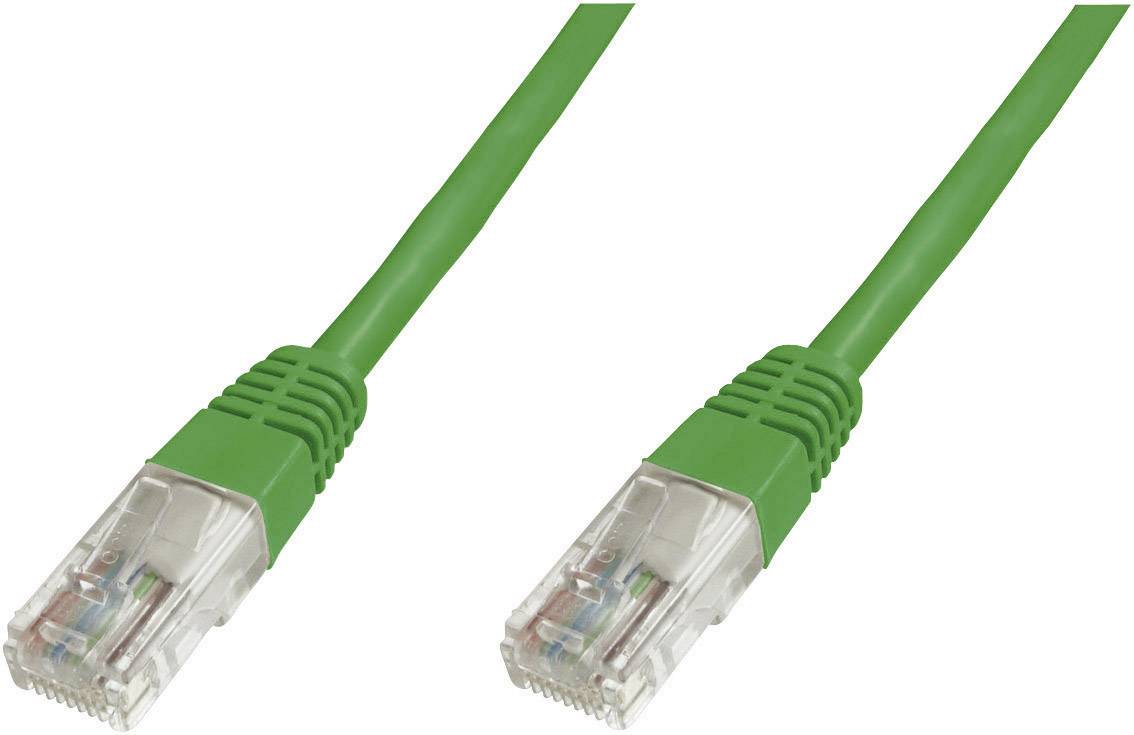 Digitus DK-1617-010/G RJ45 Netzwerkkabel, Patchkabel CAT 6 U/UTP 1.00 m Grün 1 St.