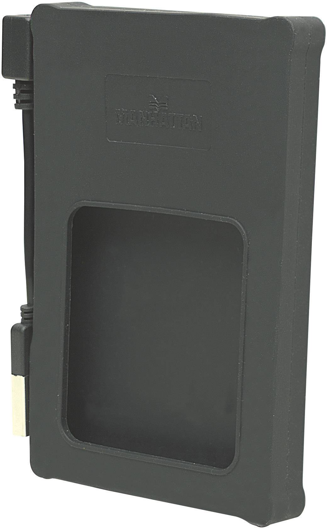 Manhattan 130103 6.35 cm (2.5 Zoll) Silikon-Festplattenrahmen
