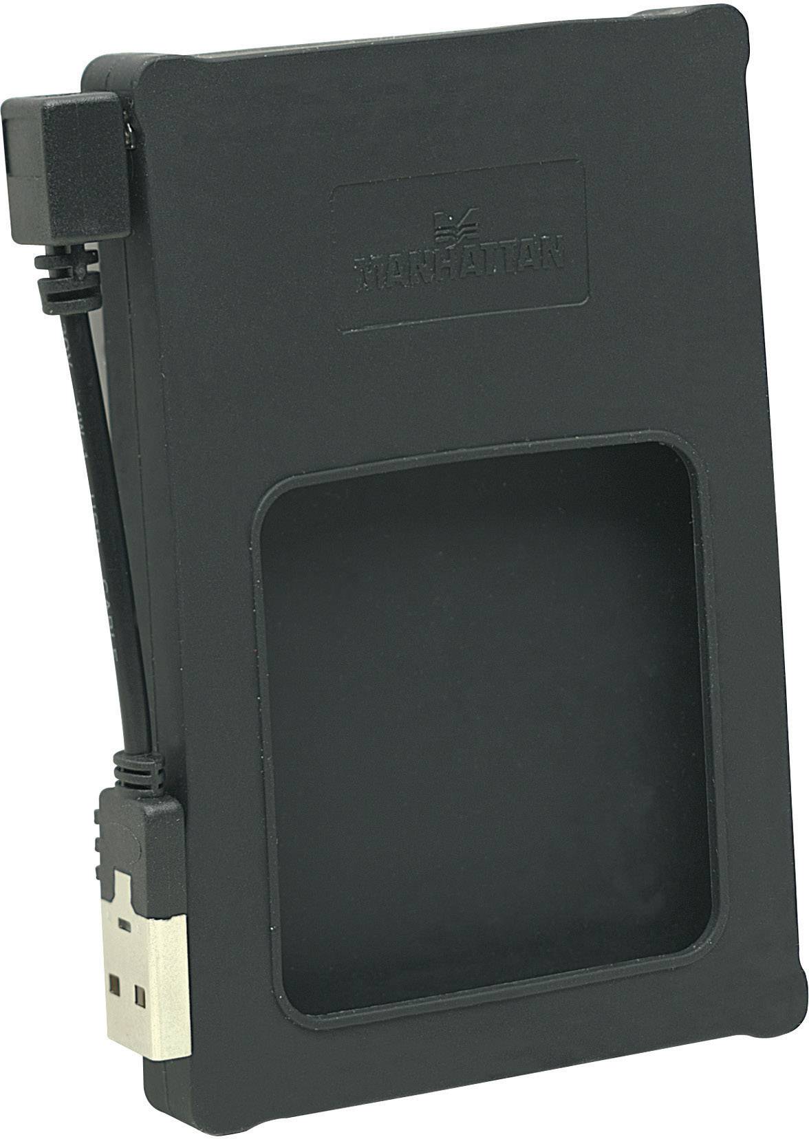 Manhattan 130103 6.35 cm (2.5 Zoll) Silikon-Festplattenrahmen