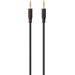 Belkin Klinke Audio Anschlusskabel [1x Klinkenstecker 3.5mm - 1x Klinkenstecker 3.5 mm] 5m Schwarz vergoldete Steckkontakte