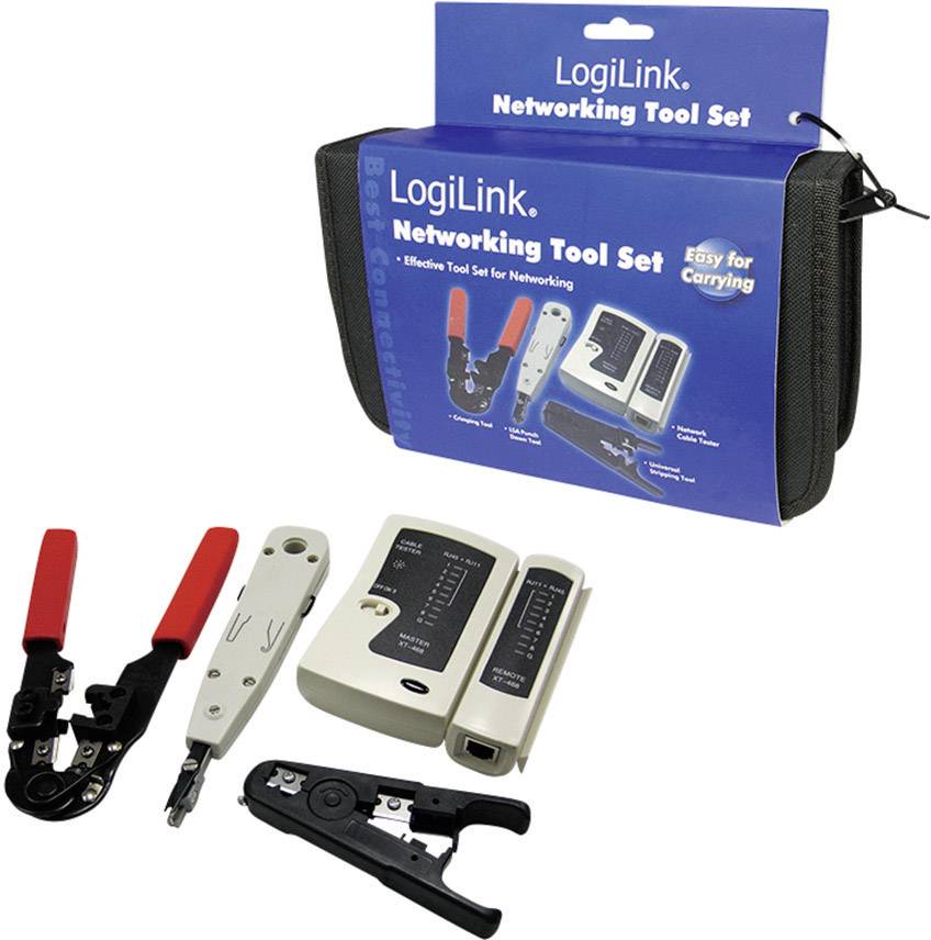 LogiLink WZ0012 Netzwerk Werkzeug-Set