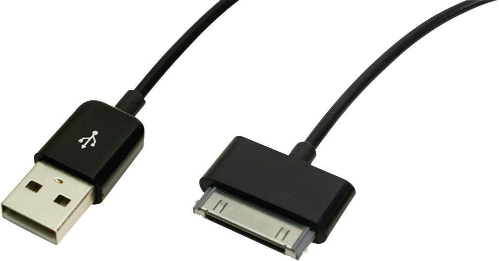 LogiLink N/A N/A USB 2.0 Stecker A Apple Dock-Stecker 30pol.