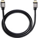 Oehlbach HDMI Anschlusskabel [1x HDMI-Stecker - 1x HDMI-Stecker] 0.75 m Schwarz Black Magic