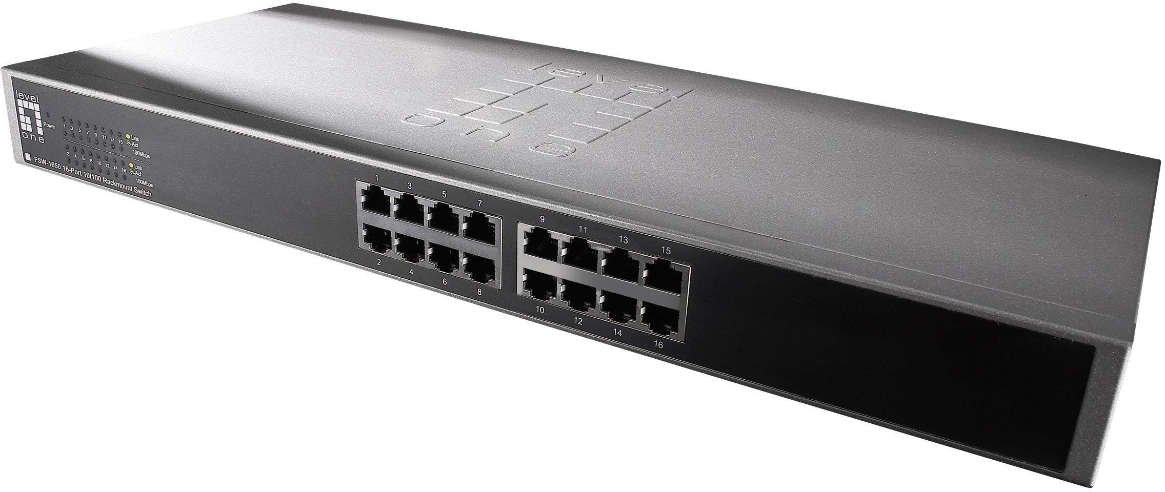 LevelOne FSW-1650 - Switch - unmanaged - 16 x 10/100