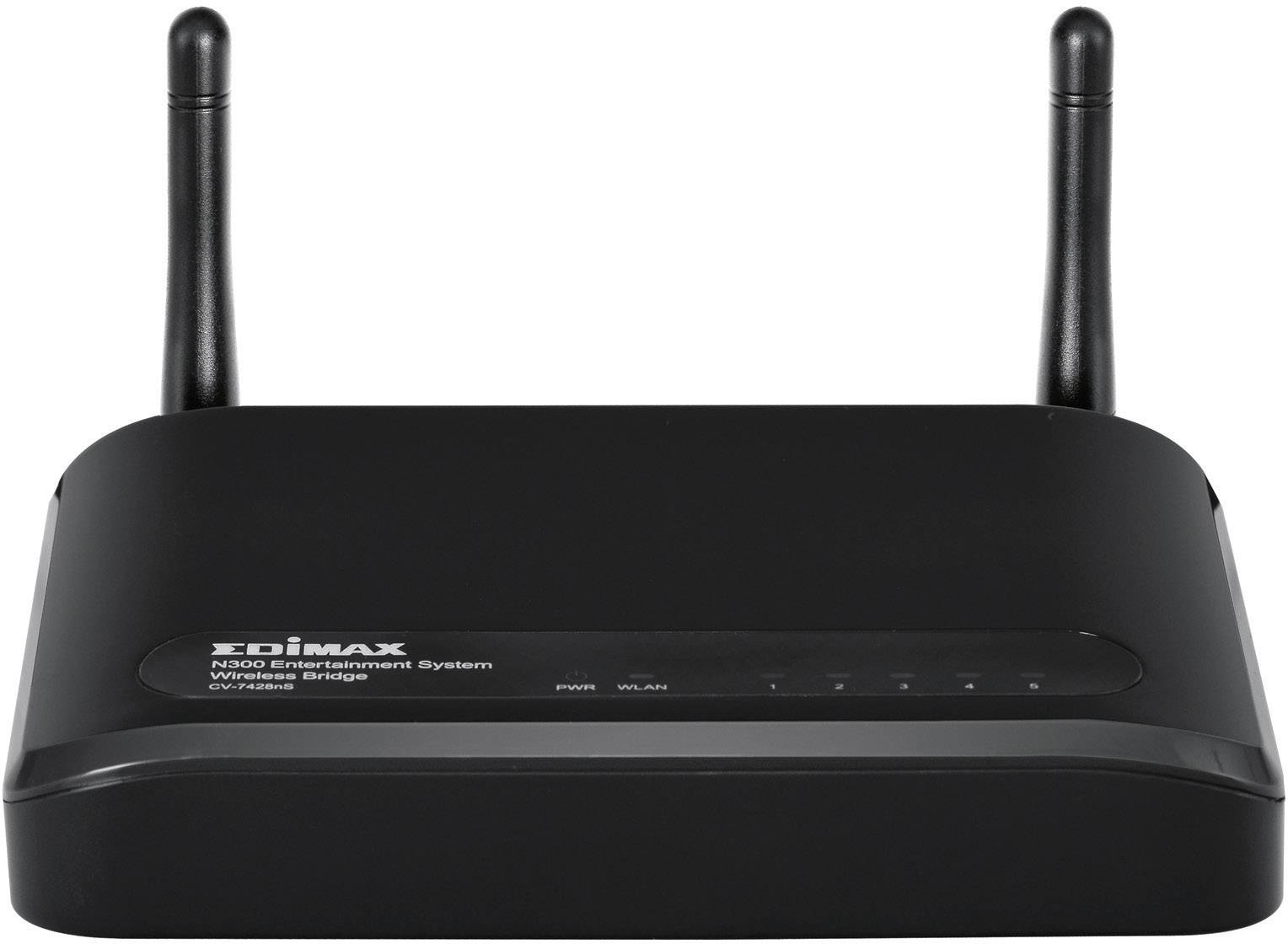 EDIMAX CV-7428nS WLAN Empfänger 5 Port 300 MBit/s 2.4 GHz