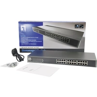 LevelOne FSW-2450 19 Zoll Netzwerk-Switch RJ45 24 Port 100 MBit/s LevelOne FSW-2450 19 Zoll Netzwerk-Switch RJ45 24 Port 100 MBit/s