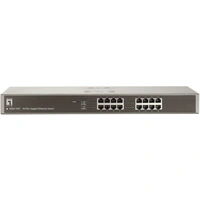 LevelOne GSW-1657 19 Zoll Netzwerk-Switch RJ45 16 Port 1 GBit/s LevelOne GSW-1657 19 Zoll Netzwerk-Switch RJ45 16 Port 1 GBit/s