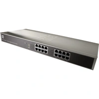 LevelOne GSW-1657 19 Zoll Netzwerk-Switch RJ45 16 Port 1 GBit/s LevelOne GSW-1657 19 Zoll Netzwerk-Switch RJ45 16 Port 1 GBit/s