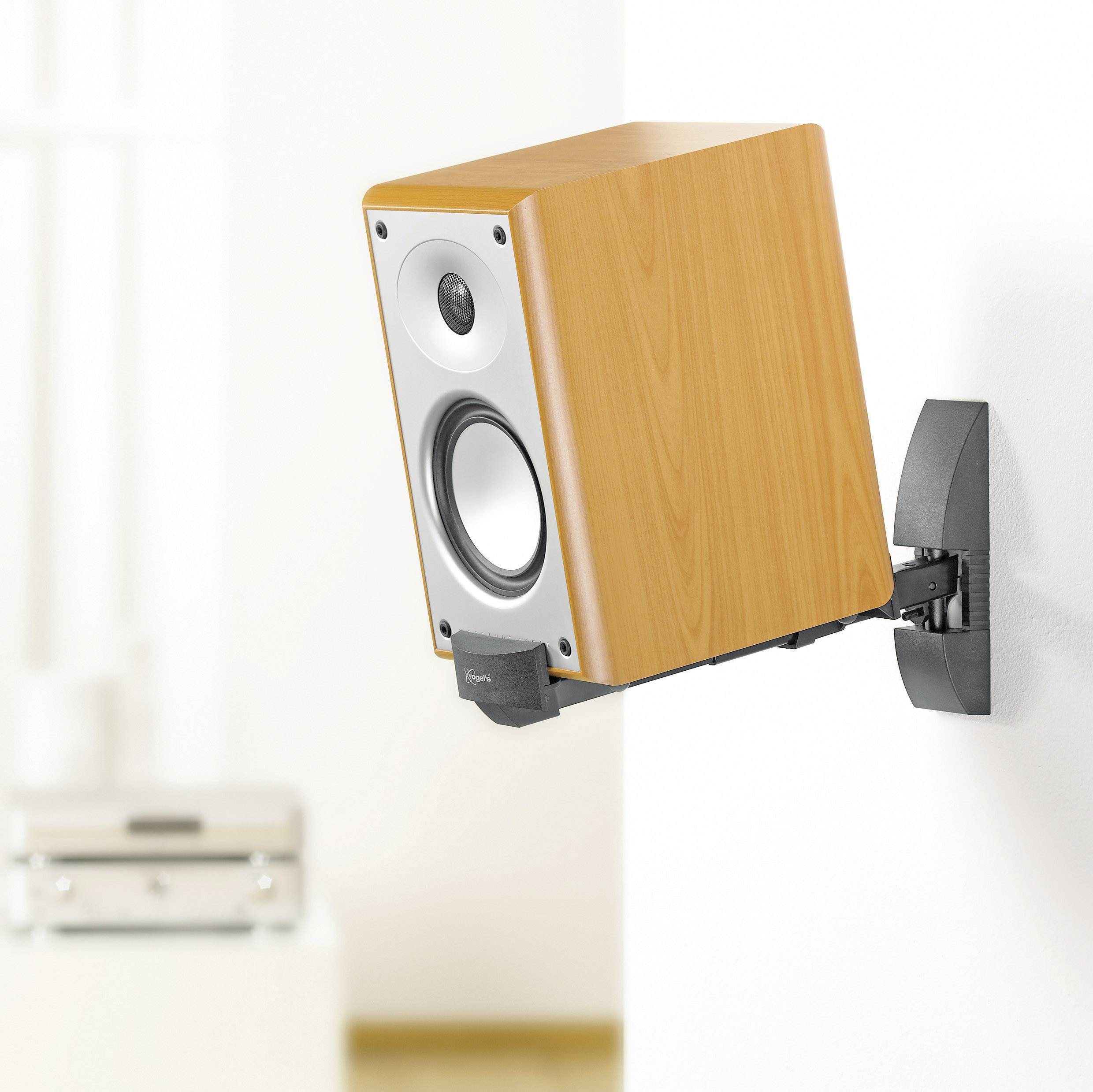 Vogel's VLB 200 Lautsprecher-Wandhalterung Neigbar, Schwenkbar Wandabstand (max.): 30cm Schwarz 1 Paar