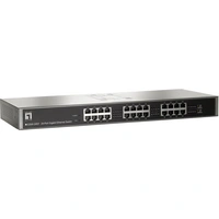 LevelOne GSW-2457 19 Zoll Netzwerk-Switch RJ45 24 Port 1 GBit/s LevelOne GSW-2457 19 Zoll Netzwerk-Switch RJ45 24 Port 1 GBit/s