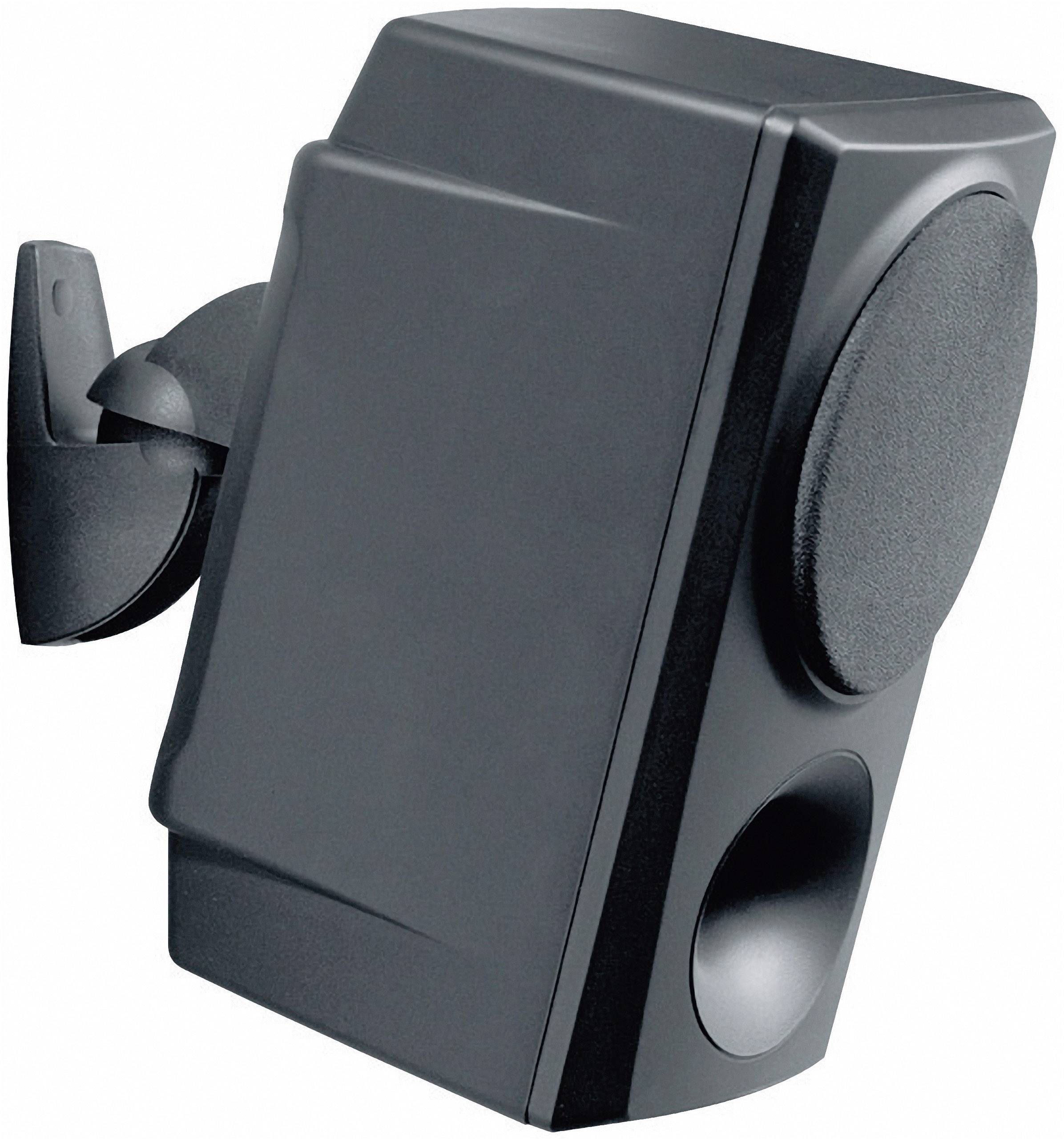 Lautsprecher-Wandhalterung Neigbar, Schwenkbar Wandabstand (max.): 3 cm 1 Paar Vogel's VLB 500 Schwarz