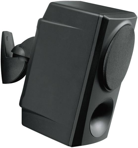 Lautsprecher-Wandhalterung Neigbar, Schwenkbar Wandabstand (max.): 3 cm 1 Paar Vogel's VLB 500 Schwarz