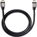 Oehlbach HDMI Anschlusskabel HDMI-A Stecker, HDMI-A Stecker 5.10m Schwarz 92456 Audio Return Channel, vergoldete Steckkontakte