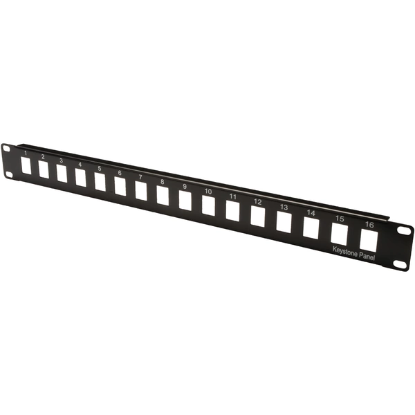 Digitus DN-91400 16 Port Netzwerk-Patchpanel 483mm (19") Unbestückt 1 HE Unbestückt Digitus DN-91400 16 Port Netzwerk-Patchpanel 483mm (19") Unbestückt 1 HE Unbestückt