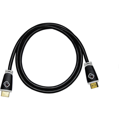 Oehlbach HDMI Anschlusskabel HDMI-A Stecker, HDMI-A Stecker 1.50 m Schwarz 127 Audio Return Channel