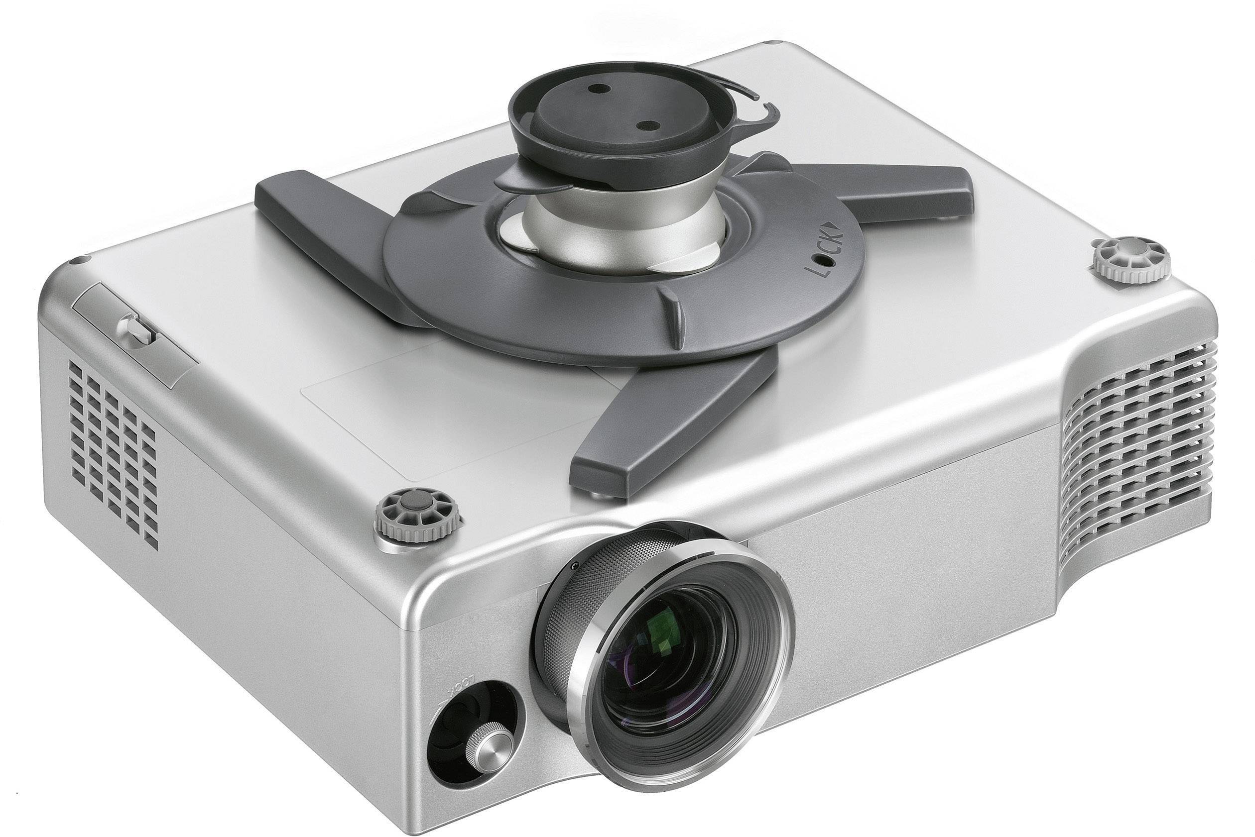 Vogel's EPC 6545 Beamer-Deckenhalterung Neigbar Boden-/Deckenabstand (max.): 7.6 cm Silber/Anthrazit