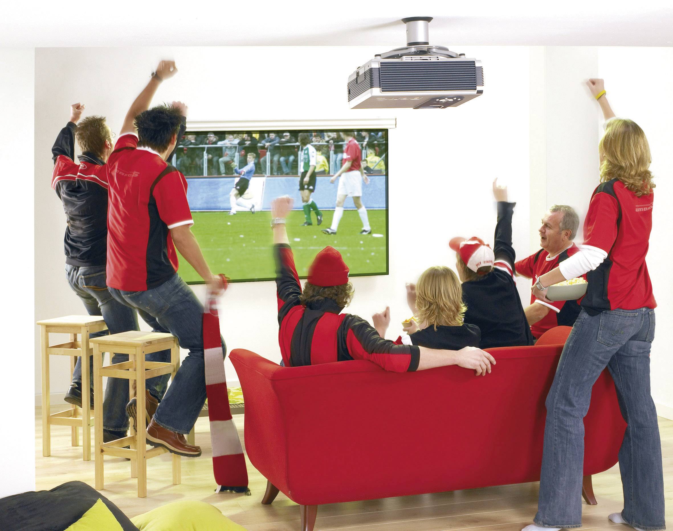 Vogel's EPC 6545 Beamer-Deckenhalterung Neigbar Boden-/Deckenabstand (max.): 7.6 cm Silber/Anthrazit