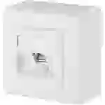 Metz Connect Netzwerkdose Aufputz CAT 6a 1 Port Reinweiß Metz Connect Netzwerkdose Aufputz CAT 6a 1 Port Reinweiß